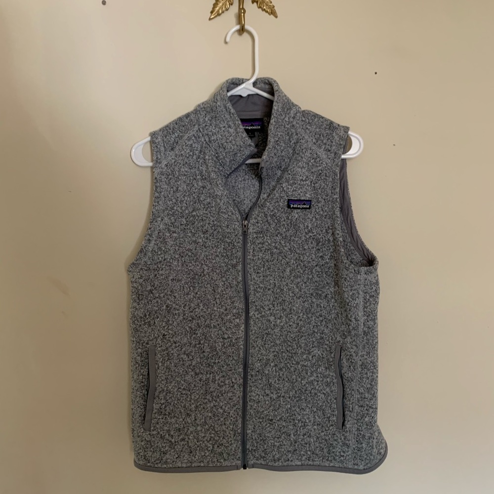 Women’s Large Heather Gray Patagonia Vest